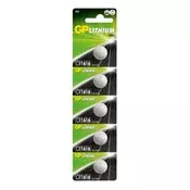 GP kovanica baterija CR1616, litij, 5 kom/pak. CR1616-7U5