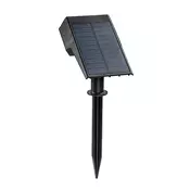 RABALUX Nantes Solarna ubodna lampa, LED, IP65, 0.5W, 50lm, Crna