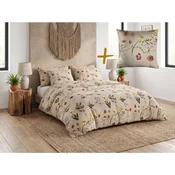 Set posteljnine iz mikrovlaken HERBAR bež + prevleka za vzglavnik 45 x 45 cm GRATIS