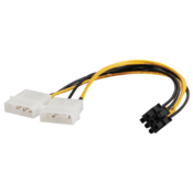FAST ASIA Adapter naponski PCI-E 6pin - 2xMolex 4pin