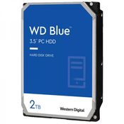 WD Blue tvrdi disk, 2TB, 3.5, SATA3, 256MB, 7200, (WD20EZBX)
