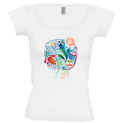 Petissimo "Jungle" ženska majica - bijela M-L