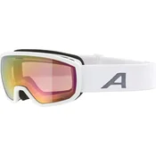 ALPINA Scarabeo Q-lite detské okuliare. white matt/red