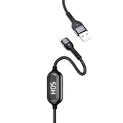 1 to 3 Usams Pletenica Lightning Cable 1.2M Za Iphone Ipad 2A Led Fast