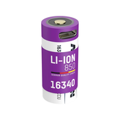 Polnilna baterija ANSMANN CR123A (16340) - 850 mAh z USB priključkom