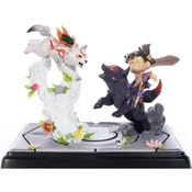 Smolasta figura First 4 Figures Okamiden - Chibiterasu vs. Dark Chibiterasu & Possessed Kuni - standardna izdaja