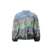 Rich & Royal Bluza marine/opal/svetlo zelena/bela
