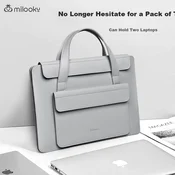 Milooky Torba za laptop, Siva