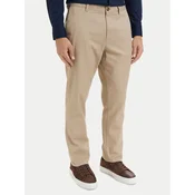 TOMMY HILFIGER Chino hlače Denton Straight Textured  bež
