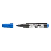 Permanentni marker, 1-4 mm, poševna konica, ICO Permanent 12 XXL, moder