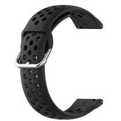 BStrap Silicone Dots pašček za Huawei Watch GT2 42mm, black