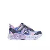 Skechers Patike za devojcice S Lights-Infinite Heart Ligh, 303261L-NVMT, Teget