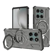 Hibridni ovitek Carbon Shield Pro za Motorola Edge 60/Edge 60 Fusion - smoke black
