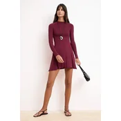 Trendyol Milla Ženska haljina Twoss26El00608, Bordo
