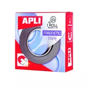 Lepilni trak, 19 mm x 1 m, magnetni, APLI Magnetic