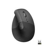 LOGITECH Lift vertikal miš crni