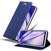 Cadorabo Cadorabo Ohišje, združljivo z Honor 9X v klasična temno modra - Zaščitni ovitek z magnetnim zapiranjem, stoječo funkcijo in režo za kartice, (20563429)