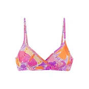 SUNSEEKER Bikini zgornji del temno liila/oranžna/roza/temno roza