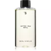 Sisters Aroma Cotton + Milk nadomestno polnilo za aroma difuzor 200 ml