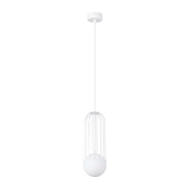 Sollux SL.1331 - Luster na sajli BRINA 1xG9/8W/230V bela