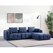 Atelier del Sofa Ugaona garnitura Amaris, 290x200 cm, Plava