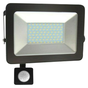 GreenTech LED reflektor 10W 6000K crni LFS-10 senzor CW ( 060-0617 )