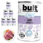 BULT LIGHT mokra hrana za pse v konzervi z jagnjetino 6 x 400 g Lahko prebavljiva