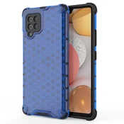 Hurtel Honeycomb Armor ovitek s TPU odbijačem za Samsung Galaxy A42 5G, moder