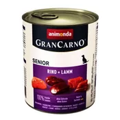 Animonda GRANCARNO cons. SENIOR telečje meso/jagnjetina 800g