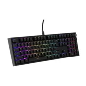 Genesis Thor 404 gaming mehanska tipkovnica, Gateron Yellow Pro, RGB, Hot-Swap, črna
