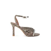 Kurt Geiger London sandali z visoko peto Crystal Strappy Sandal