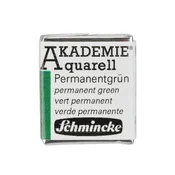 Akvarelne barve Schmincke AKADEMIE 1/2 posodice - 553 permanentno zelena