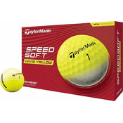 TaylorMade Speed Soft Loptica za golfs Yellow