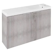 SAPHO Elegantna Kopalniška Omarica LATUS X - Dub Mocca 78,8x50x22cm