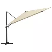 Kettler Easy Turn suncobran, vodootporni, antracit/bež, 300x300 cm