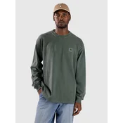 Carhartt WIP Vista moška majica z dolgimi rokavi garment dyed