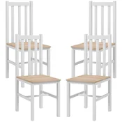 Homestar Set jedilnih stolov 385x475x99 cm naravna barva