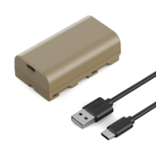 K&F NP-F550 3500mAh Capacity and Type-C Fast Charging for Sony *1pc