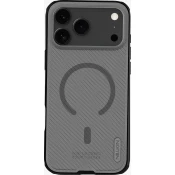 Nillkin Super Frosted PRO magnetni zadnji pokrov za Apple iPhone 17 Pro Max Transparent Black