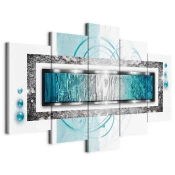 artgeist Slika Na Platnu Turquoise Blizzard