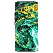 Silikonski črni ovitek za Realme 8 5G - Green Gold