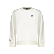 NORTH SAILS CHILDRENS ZIP-UP SWEATSHIRT, WHITE