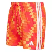 Adidas FB AOP SH 5IN, moške kopalne hlače, oranžna ZF308