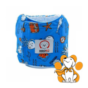Misoko Diapers Reusable Male Blue Octopus M, Periva Pelena Za Mužjake