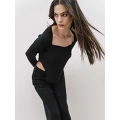 4TAILORS Majica  črna