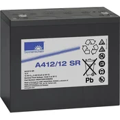 GNB Sonnenschein Svinčev akumulator 12 V 12 Ah GNB Sonnenschein A412/12 SR NGA4120012HS0RA svinčevo-gelni 181 x 157 x 76 mm ploščati vtič 6.35 mm, (20439325)