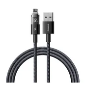 IPAD 4. generacija / Air 2 / Pro 9.7 BASEUS DISPLAY II podatkovni kabel USB - Lightning, 200 cm, crni P10382700121-01