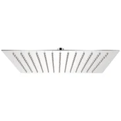 Vidaxl Glava za Tuš Nerjaveče Jeklo 25x25 cm Kvadratna