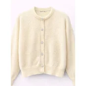 MixRay Pletena jopa Strickjacken limonino-rumena