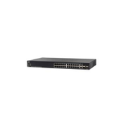 Cisco CISCO SG550X-24-K9-EU Switch: L3 managed, 24 x 10/100/1000 + 2 x 10 GE combo + 2 x 10GE SFP+, rack-mountable (SG550X-24-K9-EU)